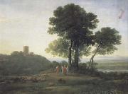Claude Lorrain Landscape with Jacob and Laban (mk17) France oil painting artist